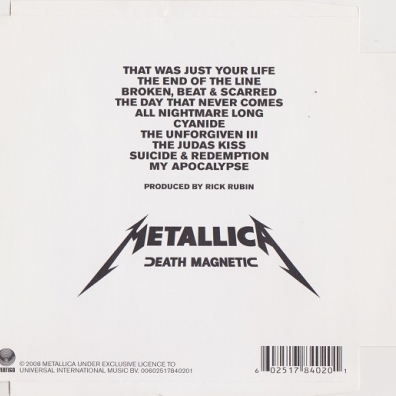Death Magnetic Metallica (Металлика): Death Magnetic