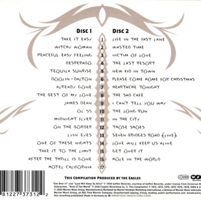 The Complete Greatest Hits Eagles (Иглс, Иглз): The Complete Greatest Hits