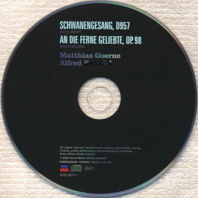 Alfred Brendel (Альфред Брендель): Schubert: Schwanengesang/Beethoven: An die Ferne G