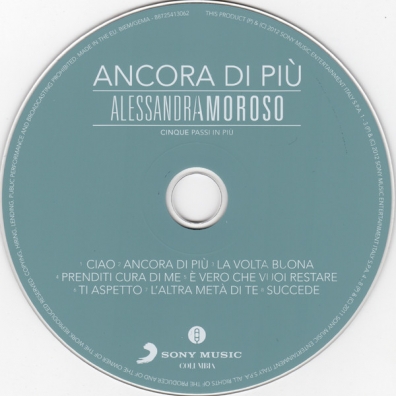 Ancora Di Piu - Cinque Passi In Piu Alessandra Amoroso (Алессандра Аморозо): Ancora Di Piu - Cinque Passi In Piu