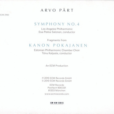 Symphony No. 4 Oxalys: Symphony No. 4