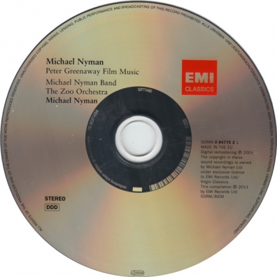 Michael Nyman (Майкл Найман): Peter Greenaway Film Music