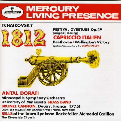 Antal Dorati (Антал Дорати): Tchaikovsky: 1812 Festival Overture, Op.49; Capric