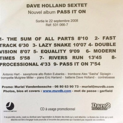 Dave Holland (Дэйв Холланд): Pass It On