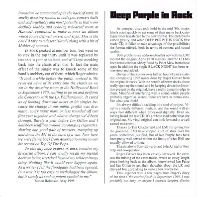 Deep Purple (Дип Перпл): In Rock (25Th Anniversary)