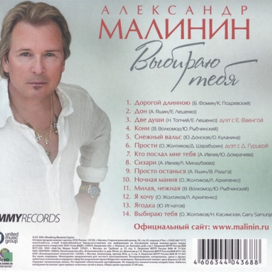 Выбираю Тебя Александр Малинин: Выбираю Тебя