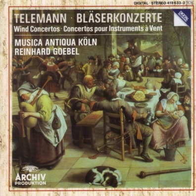 Reinhard Goebel (Рейнхард Гёбель): Telemann: Wind Concertos