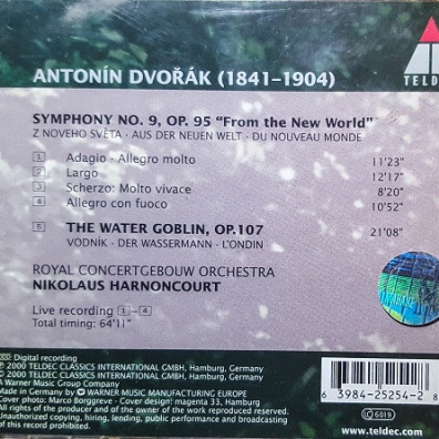 A. Dvorak (Антонин Дворжак): Symphony No.9 & The Water Goblin