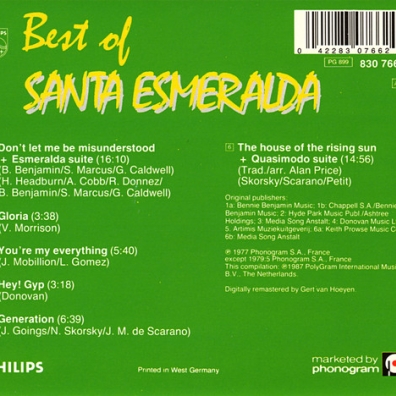 Santa Esmeralda (Санта Эсмеральда ): The Best Of