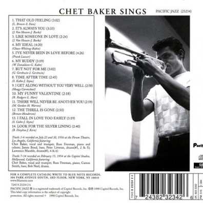 Chet Baker Sings Chet Baker (Чет Бейкер): Chet Baker Sings