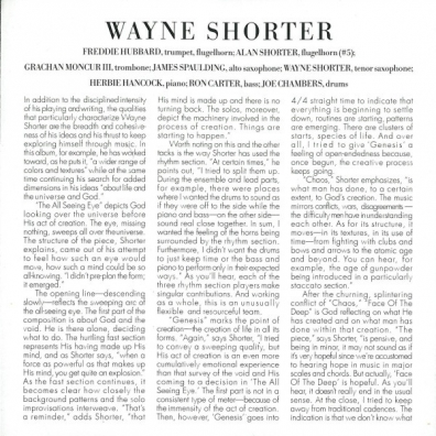 Wayne Shorter (Уэйн Шортер): The All Seeing Eye