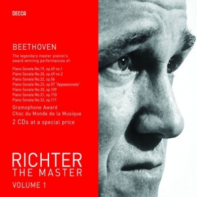 Richter-The Master Vol.1 (Beethoven) Sviatoslav Richter (Святослав Рихтер): Richter-The Master Vol.1 (Beethoven)