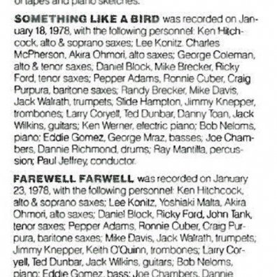 Charles Mingus (Чарльз Мингус): Something Like A Bird