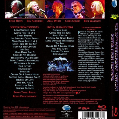 Songs From Tsongas Yes: Songs From Tsongas