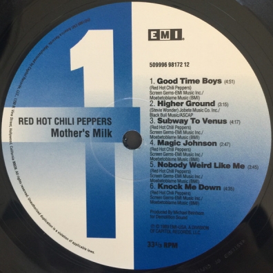 Mother's Milk Red Hot Chili Peppers (Ред Хот Чили Пеперс): Mother's Milk