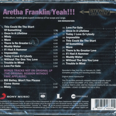 Aretha Franklin (Арета Франклин): Yeah!!!