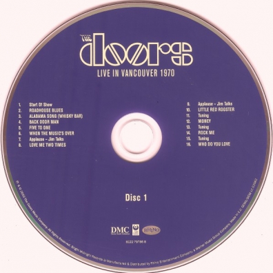 Live In Vancouver 1970 The Doors (Зе Дорс): Live In Vancouver 1970