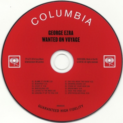 Wanted On Voyage George Ezra (Георг Эзра): Wanted On Voyage