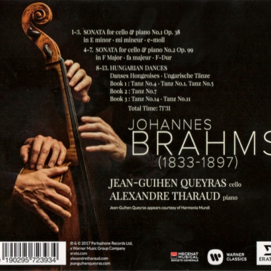 Cello Sonatas & Hungarian Dances Alexandre Tharaud (Александр Таро): Cello Sonatas & Hungarian Dances