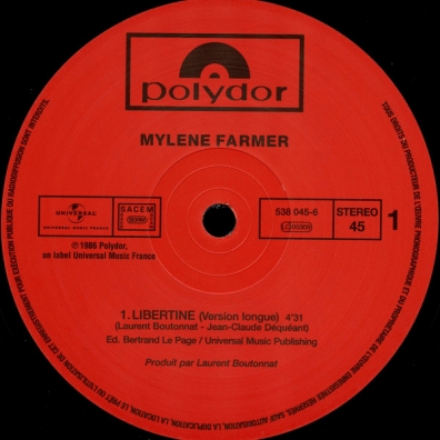 Libertine Mylene Farmer (Милен Фармер): Libertine
