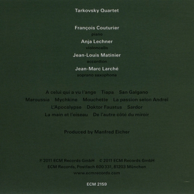 Francois Couturier ( Франсуа Кутюрье): Tarkovsky Quartet