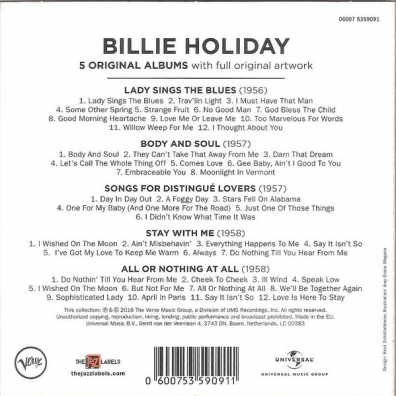 Original Albums Billie Holiday (Билли Холидей): Original Albums