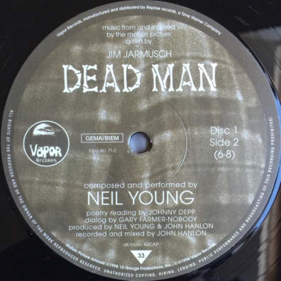 Dead Man: A Film By Jim Jarmus Neil Young (Нил Янг): Dead Man: A Film By Jim Jarmus