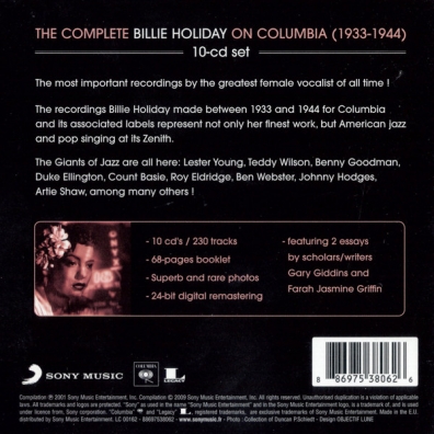 Lady Day: The Complete Billie Holiday On Columbia. 1933-1944 (2-е изд.) Billie Holiday (Билли Холидей): Lady Day: The Complete Billie Holiday On Columbia. 1933-1944 (2-е изд.)