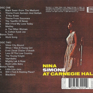 Nina Simone (Нина Симон): At Carnegie Hall