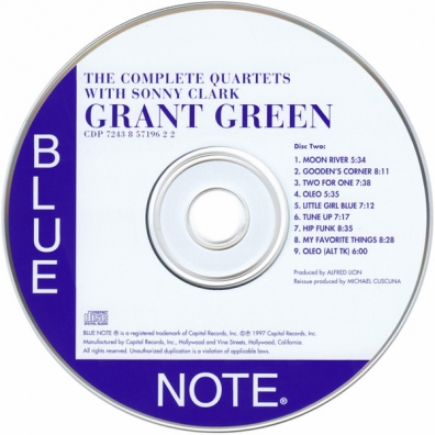 Grant Green (Грант Грин): The Complete Quartets With Sonny Clark