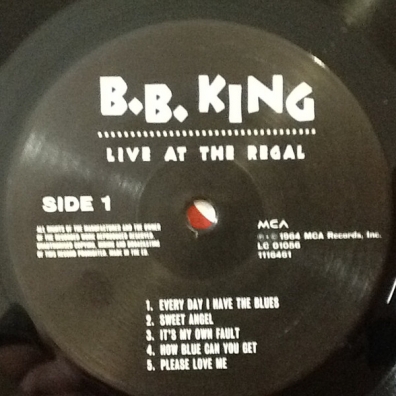 B.B. King (Би Би Кинг): Live At The Regal
