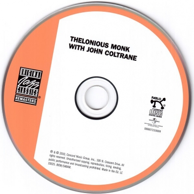 Thelonious Monk (Телониус Монк): Thelonious Monk With John Coltrane