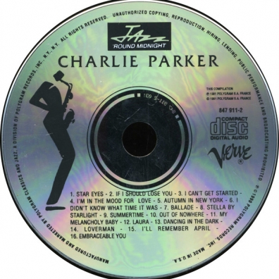 Charlie Parker (Чарли Паркер): Gitanes Jazz