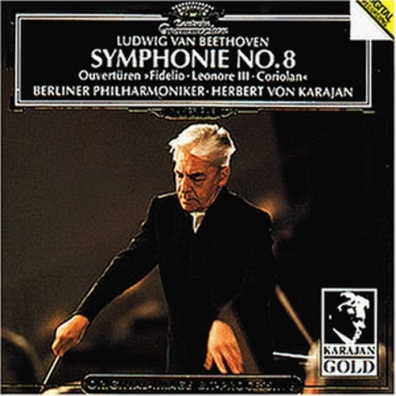 Herbert von Karajan (Герберт фон Караян): Beethoven: Symphony No.8; Overtures: "Coriolan", "