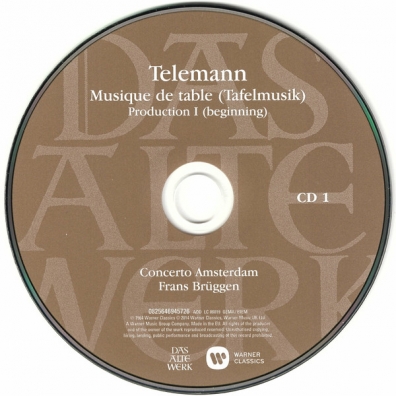 Tafelmusik Complete Frans Bruggen (Франс Брюгген): Tafelmusik Complete