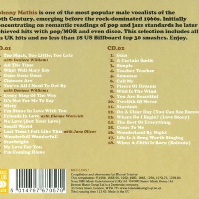 Johnny Mathis (Джонни Мэтис): Misty: The Best Of Johnny Mathis