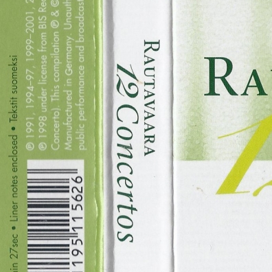 Einojuhani Rautavaara (Эйноюхани Раутаваара): Rautavaara: 12 Concertos