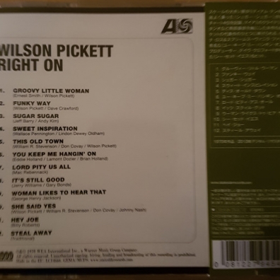 Right On Wilson Pickett (Уилсон Пикетт): Right On