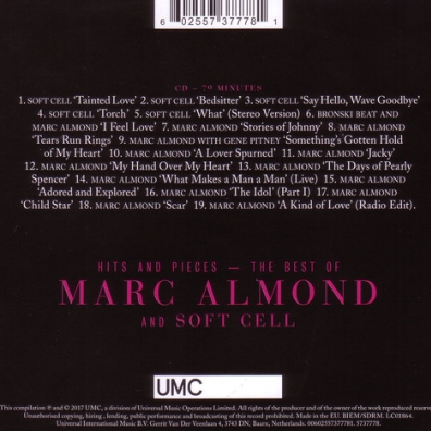 Hits And Pieces - The Best Of Marc Almond & Soft Cell Marc Almond (Марк Алмонд): Hits And Pieces - The Best Of Marc Almond & Soft Cell