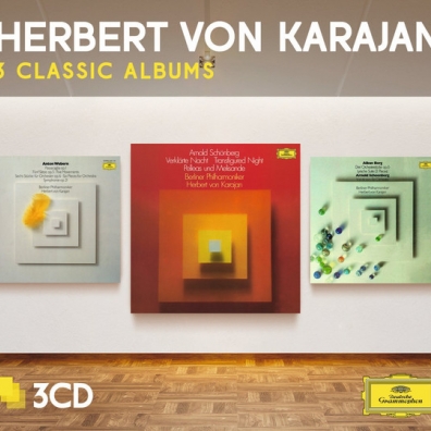 Herbert von Karajan (Герберт фон Караян): 3 Classic Albums: Schoenberg, Berg, Webern