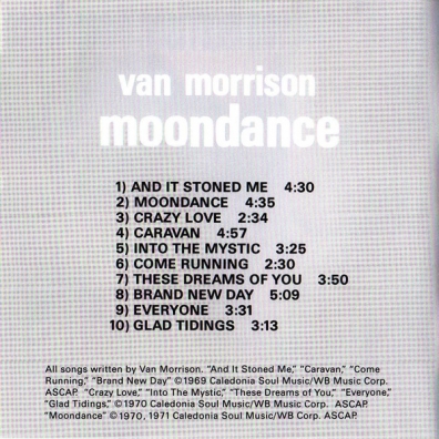 Van Morrison (Ван Моррисон): Moondance