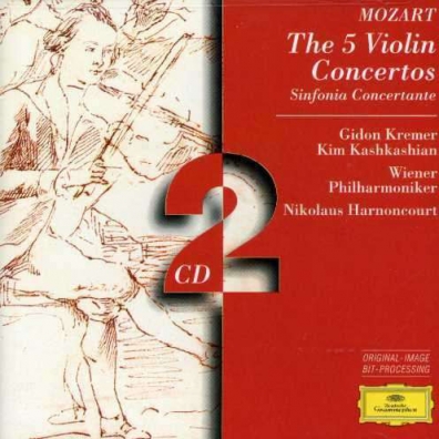 Gidon Kremer (Гидон Кремер): Mozart: 5 Violin Concertos