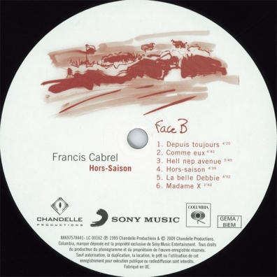 Hors-Saison Francis Cabrel (Франсис Кабрель): Hors-Saison