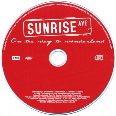 On The Way To Wonderland/ Popgasm Sunrise Avenue (Санрайз Авеню): On The Way To Wonderland/ Popgasm