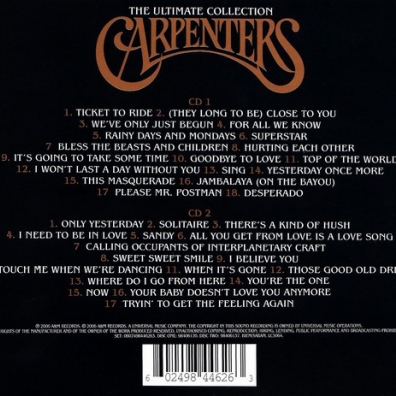 Ultimate Collection The Carpenters: Ultimate Collection