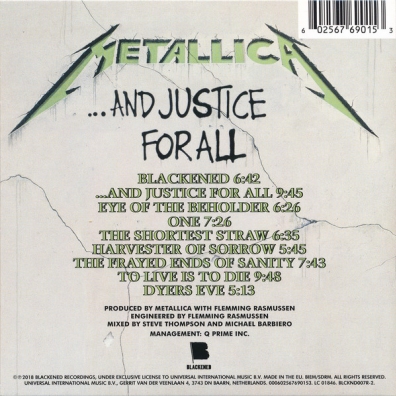 Metallica (Металлика): ...And Justice For All