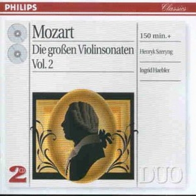 Ingrid Haebler (Ингрид Геблер): Mozart: The Great Violin Sonatas, Vol.2