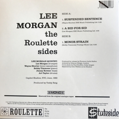 Lee Morgan (Ли Морган): The Roulette Sides