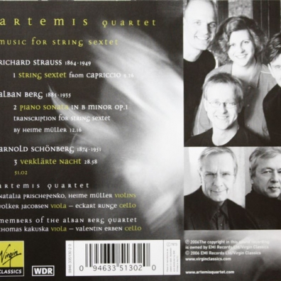 Artemis Quartet (Артемис Квартет): Verklarte Nacht/Sonate Op.1