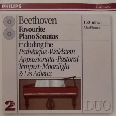 Alfred Brendel (Альфред Брендель): Beethoven: Favourite Piano Sonatas